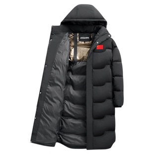 羽绒服定制冬季篮球足球训练服外套防寒保暖中国队教练服长款大衣