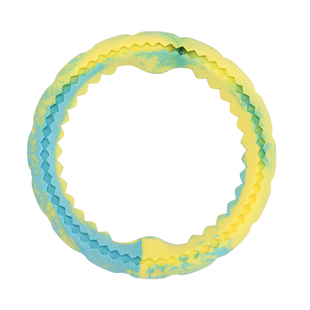 QZee洁齿拔河拉环QMONSTER耐咬飞盘宠物磨牙棒巡回解闷小中大型犬