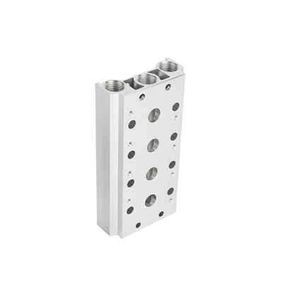 电磁阀底座4V210-08连接汇流板