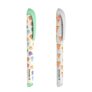 德国进口施耐德钢笔Voice笑脸2024年新款学生专用小学生三年级男孩女生练字可换墨囊可擦F尖0.5四年级送礼物