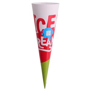 冰淇淋脆筒纸托摩天大纸托