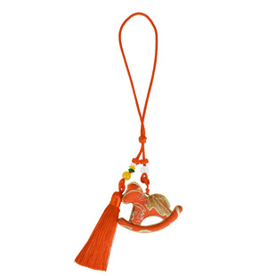 新年手工宋锦小马挂饰材料包DIY吊坠钥匙扣车挂件配件团建沙龙