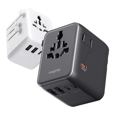 Mophie摩尔菲70W氮化镓全球国际通用转换头插座英规美规澳欧日韩