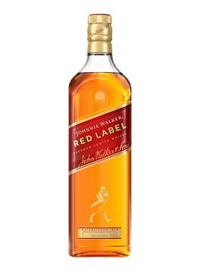 尊尼获加Johnnie Walker红牌1000ml双瓶苏格兰威士忌海外进口洋酒