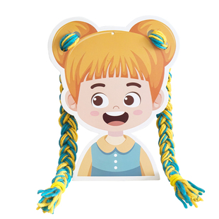 编辫子练习幼儿园环创编织手工diy材料中大班生活区操作区玩教具