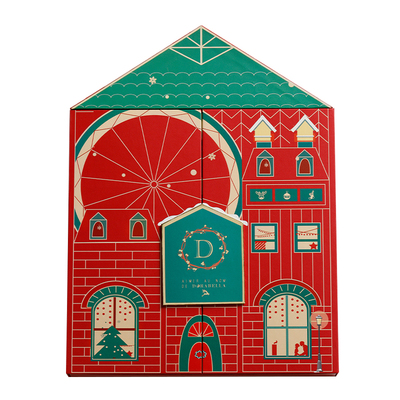 比利时进口巧克力礼盒送女生男孩儿童零食倒数日历盲盒圣诞节礼物