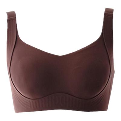 光面内衣大胸显小聚拢无痕极简