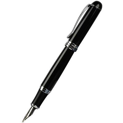 重手感双层特粗长刀研钢笔书法笔