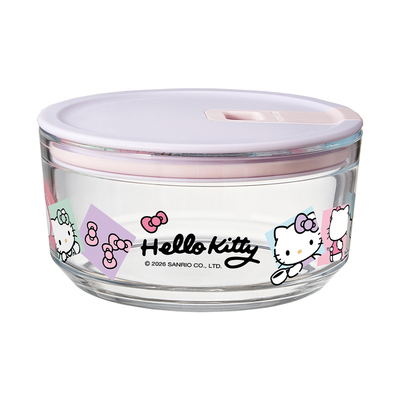 Neoflam三丽鸥kitty玻璃保鲜盒