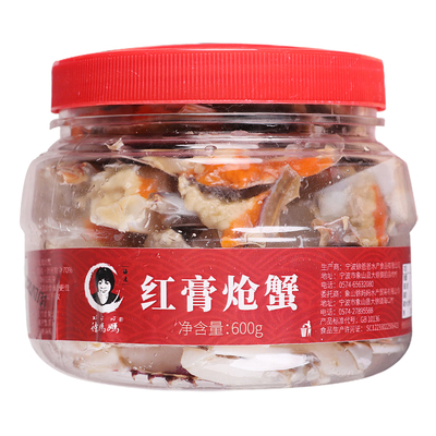 徐妈妈海鲜生腌炝蟹手工宁波特产