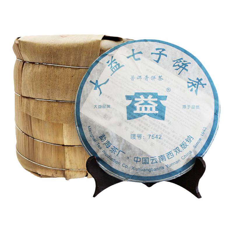 2006年大益7542生茶普洱茶7片