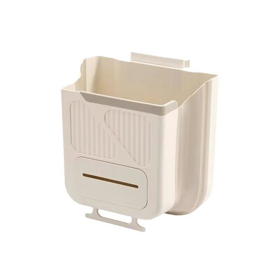 厨房垃圾桶壁挂式可折叠