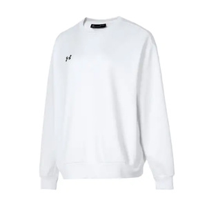 安德玛UA男秋冬抓绒运动健身篮球套头衫休闲百搭长袖圆领加绒卫衣