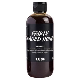 LUSH岚舒官方正品 公平蜂蜜洗发露 保湿柔顺洗发露洗发水进口