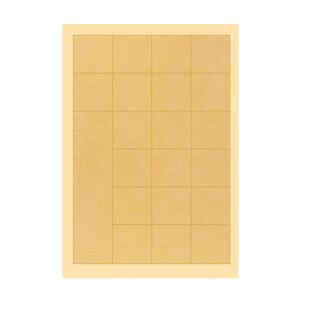 四尺以内三开46宽69厘米长20格28格40格56格书法创作比赛七言五言诗句中小楷方格子蜡染半生半熟麻布纹宣纸