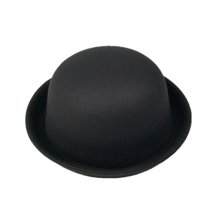 包邮秋冬天韩版女生潮帽子羊毛呢圆顶翻卷边小礼帽英伦圆帽丸子帽