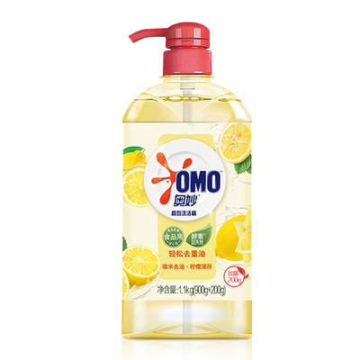 奥妙洗洁精1.1kg柠檬薄荷香