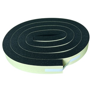 阻燃海绵单面胶带柔软透气汽车电子门窗防尘防撞密封缓冲泡沫棉条