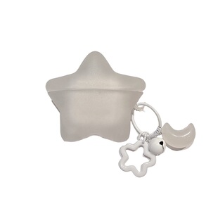 立体夜光透色星星适用华为freebudspro5蓝牙airpodspro3耳机壳7i苹果四代5i6i保护套freeclip2夹耳硅胶se2se3