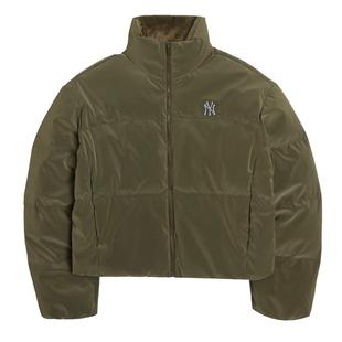 【自营】MLB羽绒服女装保暖休闲服宽松运动服立领上衣防风外套潮