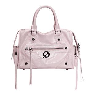JTB小极光托特包.新款辣妹机车包粉色设计感手提包大容量斜挎包女