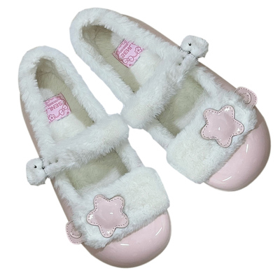 小星云原创lo鞋毛毛鞋