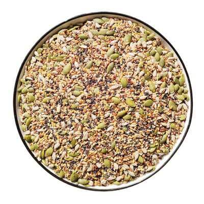 烘焙奇亚籽藜麦多谷物面包装饰粒