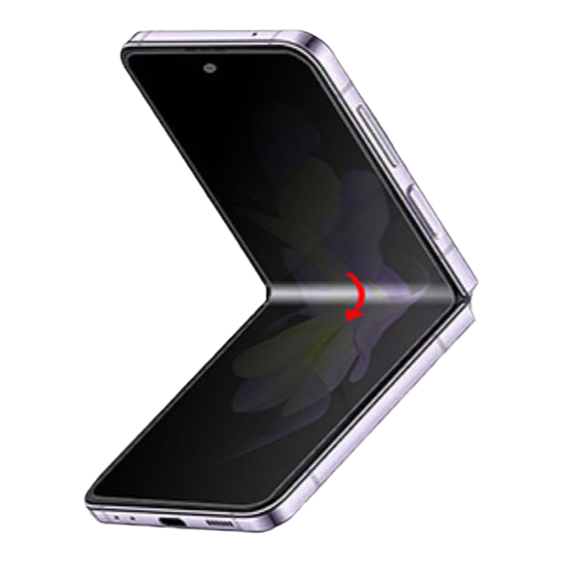 vivoxflip防窥手机膜x flip内外副屏铰链膜x折叠flip水凝中轴全包钢化防偷窥隐私vivi高清软贴vovo无