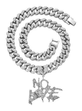 美式配饰潮个性嘻哈古巴链男项链