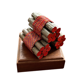 真老桃树枝桃木东南枝七根桃木枝剑葫芦招财棍婴儿床头五色绳挂件