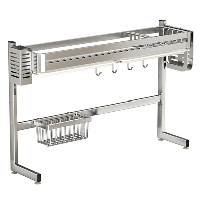 304不锈钢超窄水槽置物架