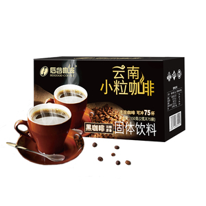 【后谷】黑咖啡速溶无添加糖黑咖啡粉