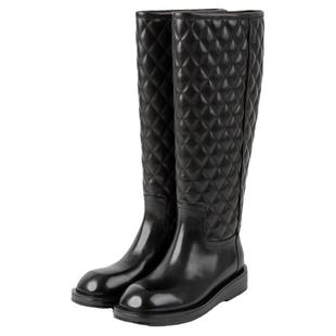 CALVINLUO 绗棉高筒靴 23春夏新款靴子