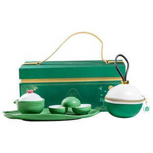 端午节礼盒茶具礼品一壶三杯带茶盘套装企业公司员工客户送礼定制