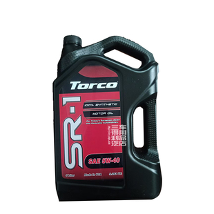 美国进口TORCO托库高端机油SR1 5W40高性能强劲版全合成多车型国6