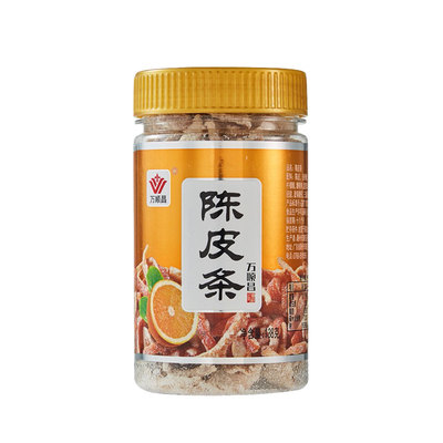 万顺昌陈皮条138g/罐即食泡水