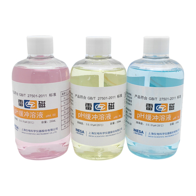 雷磁ph溶液pH6.86缓冲溶液耗材