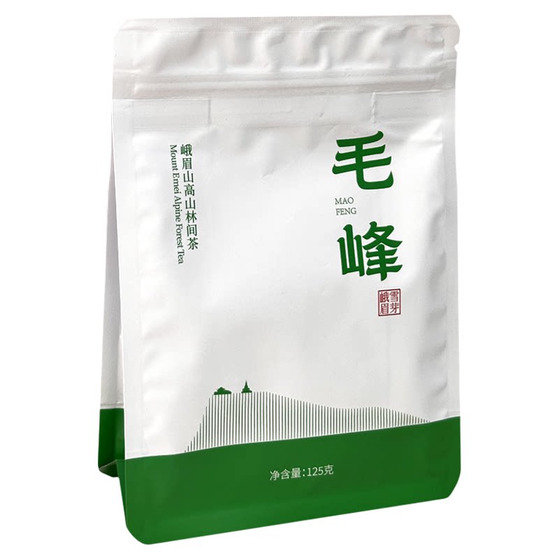 峨眉雪芽 峨眉山毛峰绿茶  工夫红茶 茉莉花茶 高山茶 2026年新茶