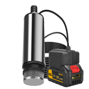 充电式抽水泵小型家用潜水泵农用神器高扬程抽水机自吸泵电动柴油