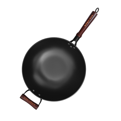 陆川生铁铸铁锅加厚款电磁炉专用