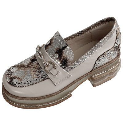 XIANGBOLIAN法试粗跟单鞋乐福鞋