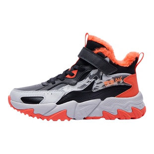 361童鞋男童高帮棉鞋 大棉儿童加绒保暖运动鞋2025冬季青少年短靴