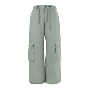 BJHG不计后果羽绒滑雪裤工装羽绒裤子男女款冬季加厚户外防寒裤子