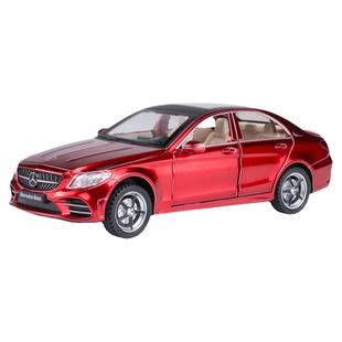 奔驰C260L轿车合金汽车模型仿真1;24大号1:32儿童玩具车礼物摆件