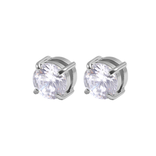 磁吸耳钉无耳洞耳夹女爆闪锆石免打孔绝美高级感耳蜗耳骨耳饰男款