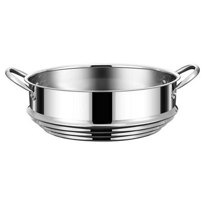 铿锵食品级304不锈钢蒸笼家用万能蒸屉炒锅万用蒸格加高百搭篦子