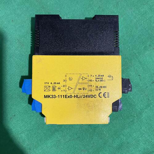 议价图尔克MK33-111Ex0-HLi/24VDC安全隔离栅防爆速度传感器