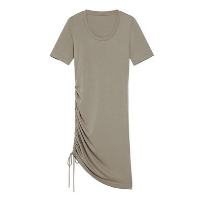 blueerdos莫代尔混纺连衣裙