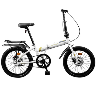 永久官方变速折叠自行车超轻便捷成人单车男女20寸代步上班通勤车