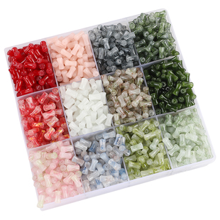 竹节散珠仿玉珠琉璃珠子新中式手链手串串珠手工diy材料配件批发